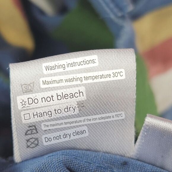 Midi Cargo Skirt Womens Small Multicolor Stripes Elastic Waist Kidcore Retro 90s - Picture 8 of 9